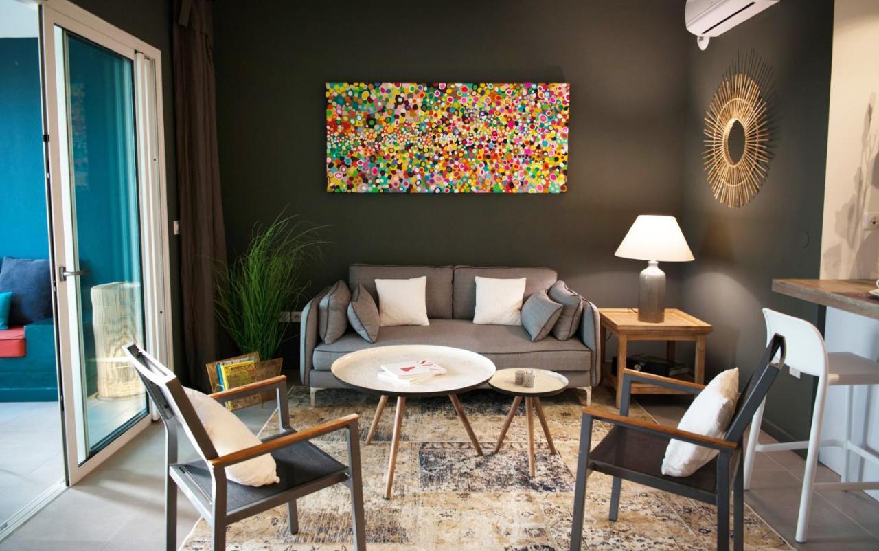 Apartamento Escale Tropicale, Appart Vue Mer A 2 Min Du Lagon Saint-Gilles-les-Bains Exterior foto