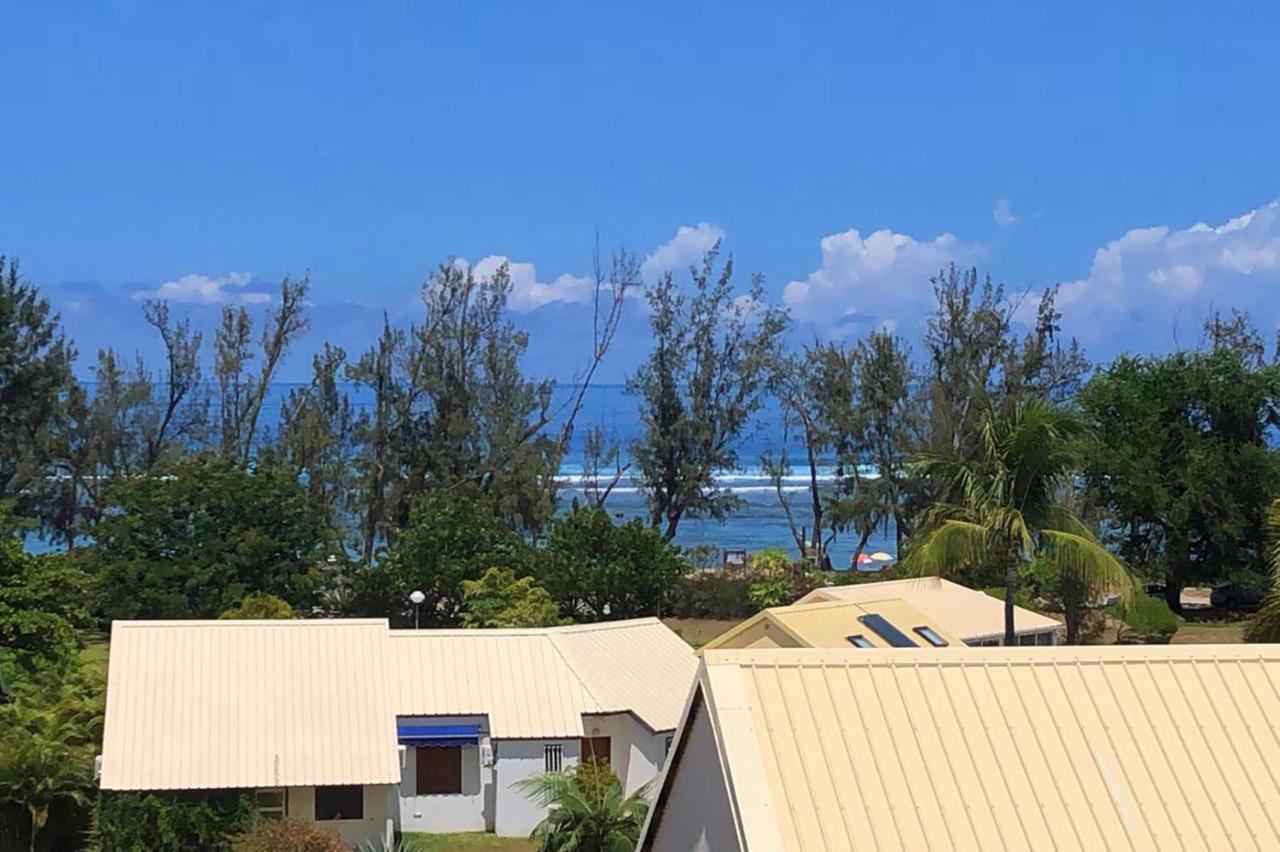 Apartamento Escale Tropicale, Appart Vue Mer A 2 Min Du Lagon Saint-Gilles-les-Bains Exterior foto